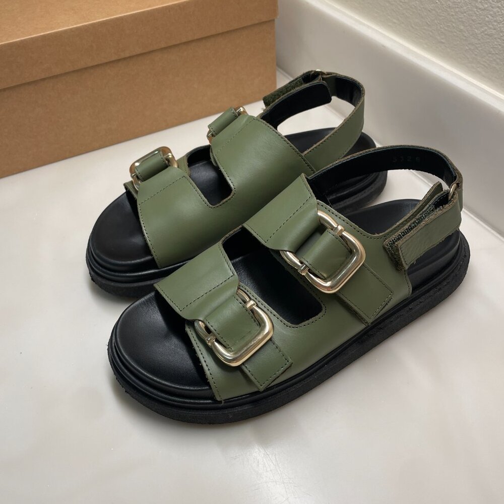 Alohas Harper Sandal - Dusty Olive - EU 37 - Picture 2 of 16